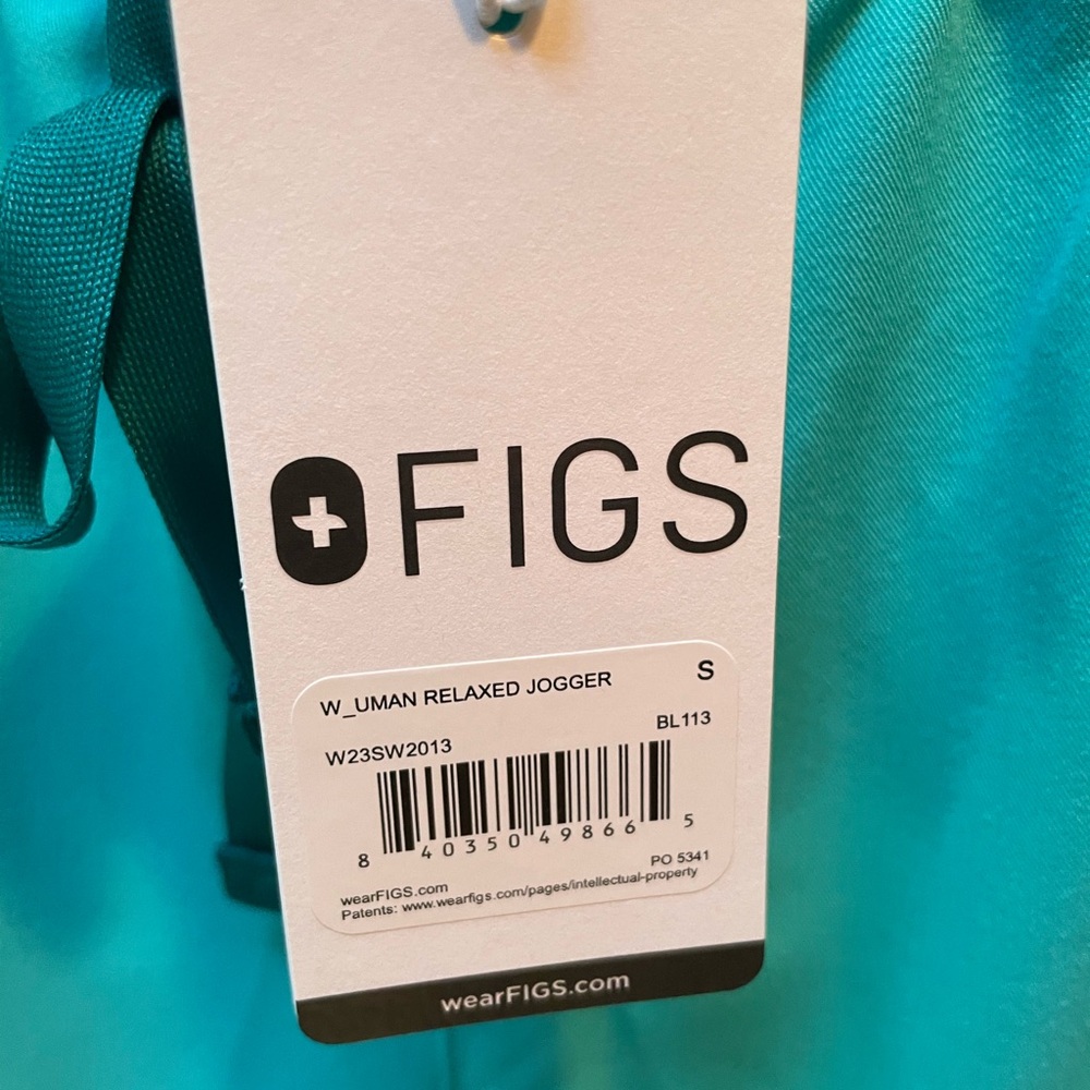 FIGS Aqua Uman Relaxed Jogger scrub pants